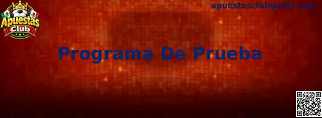Programa De Prueba Apuestas Club