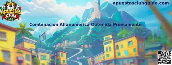 Combinación Alfanumérica Obtenida Previamente