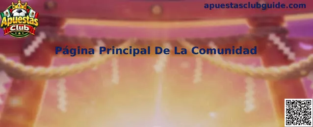 Página Principal De La Comunidad de Apuestas Club
